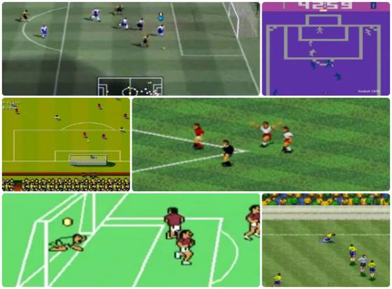 A evolução dos gráficos dos jogos de futebol